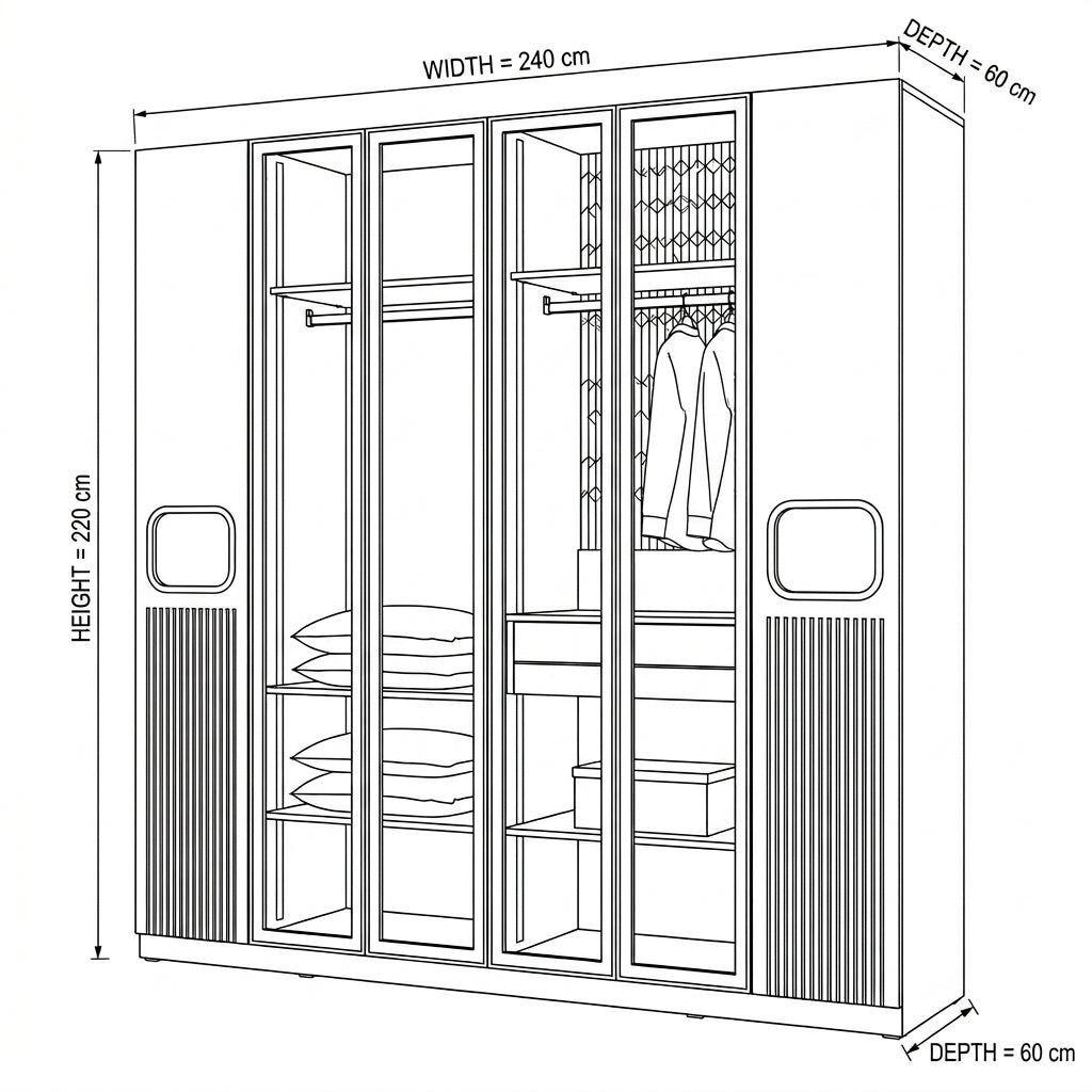 Master Brown Cabinet – Brown