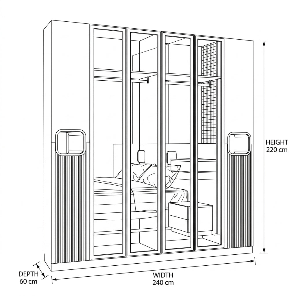 Master Brown Cabinet – Brown