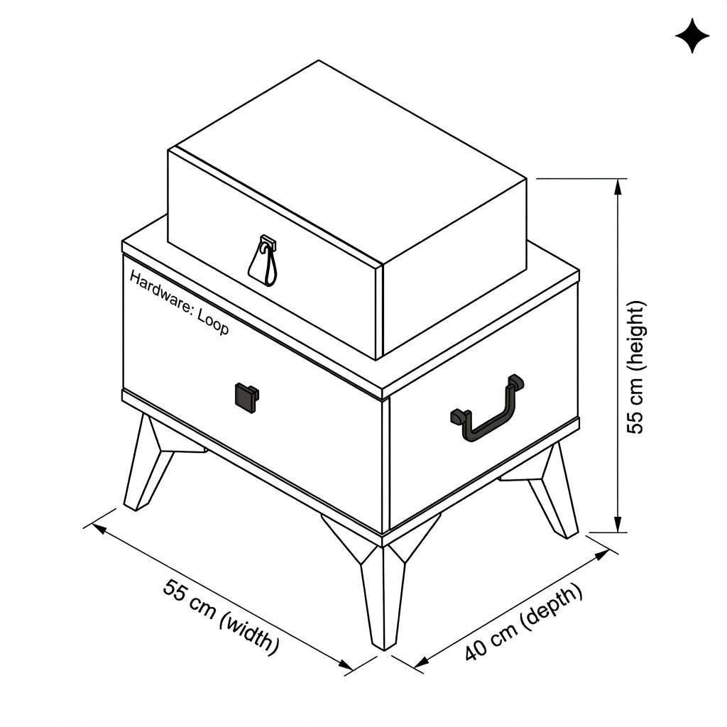 Master Diamond Commode – Dimond