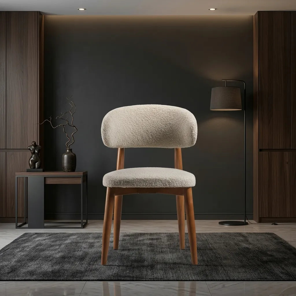 Brown Circle Chair