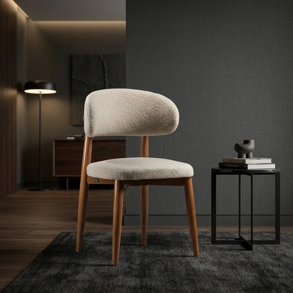 Brown Circle Chair