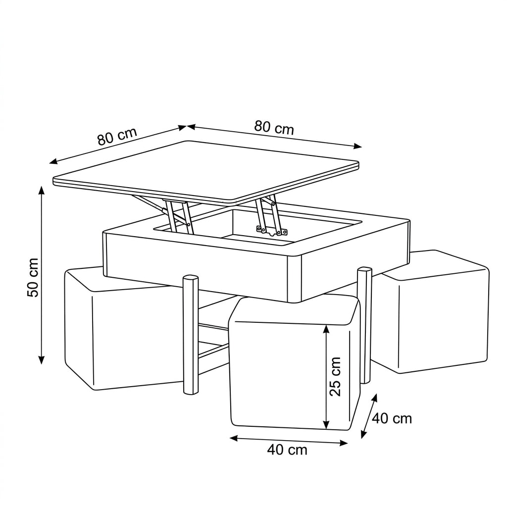 mechanism table 604