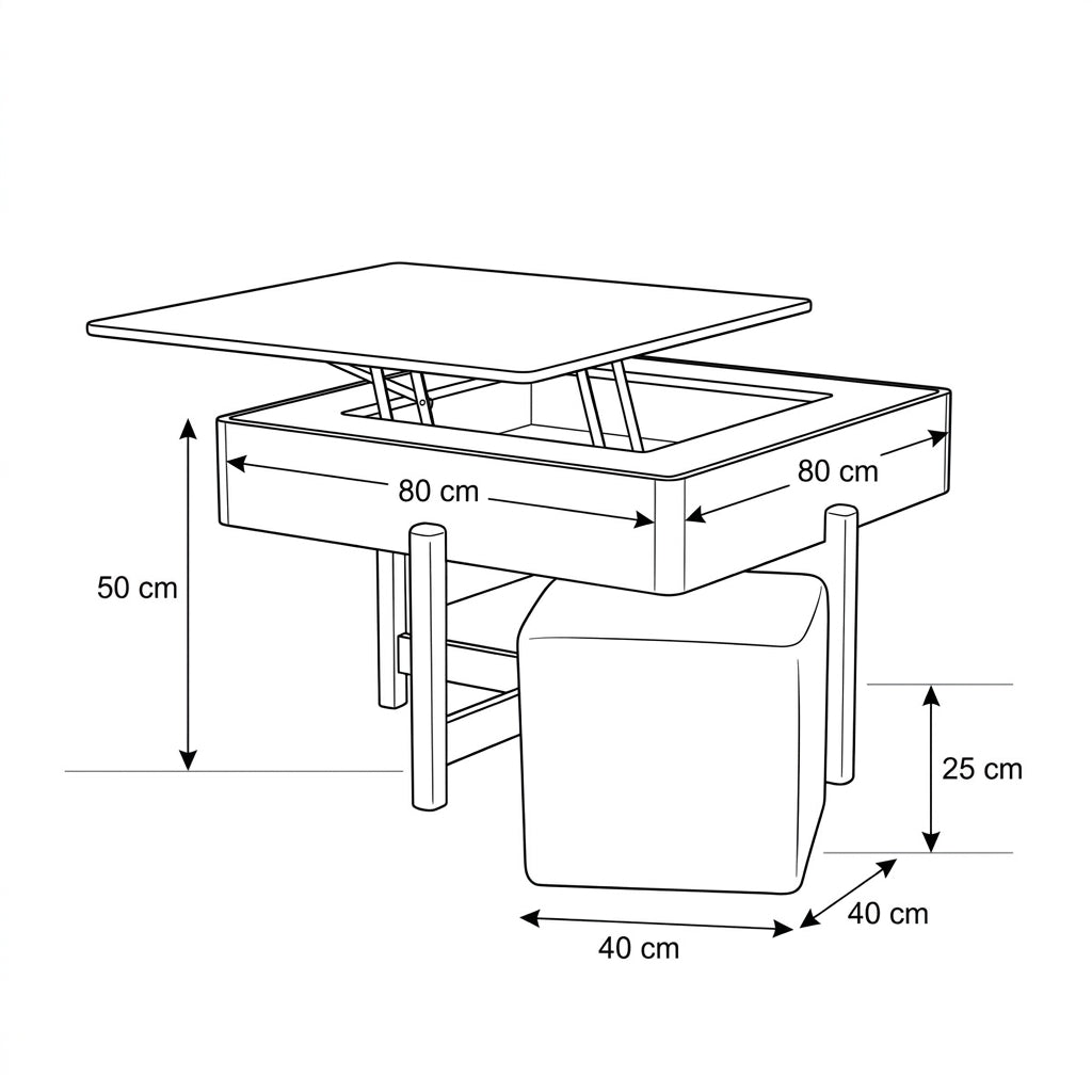 mechanism table 604