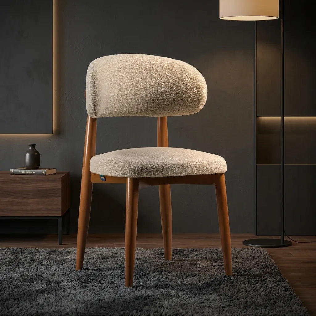 Brown Circle Chair