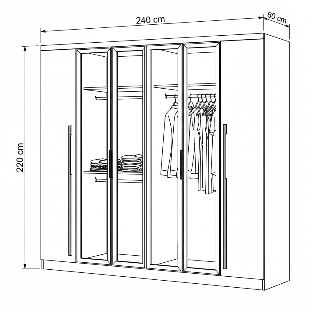 Master Rose Cabinet
