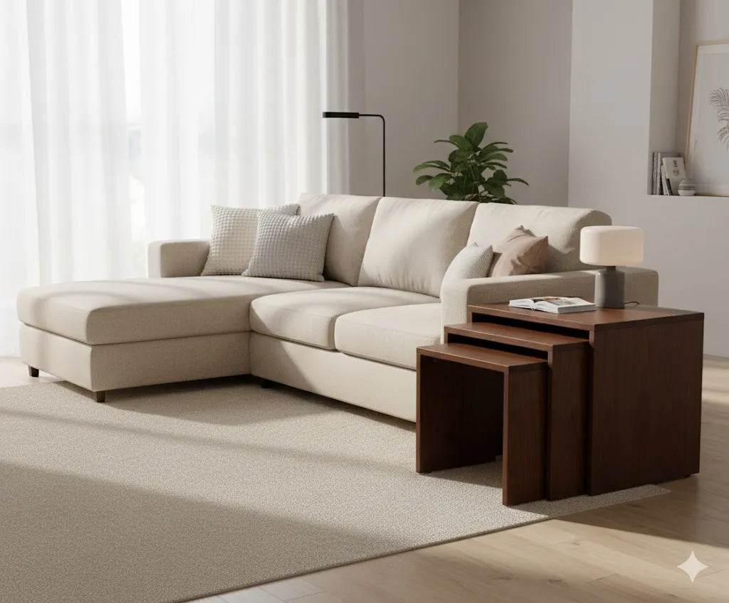 ترابيزة جانبية ST 3002 متداخلة 3 قطع