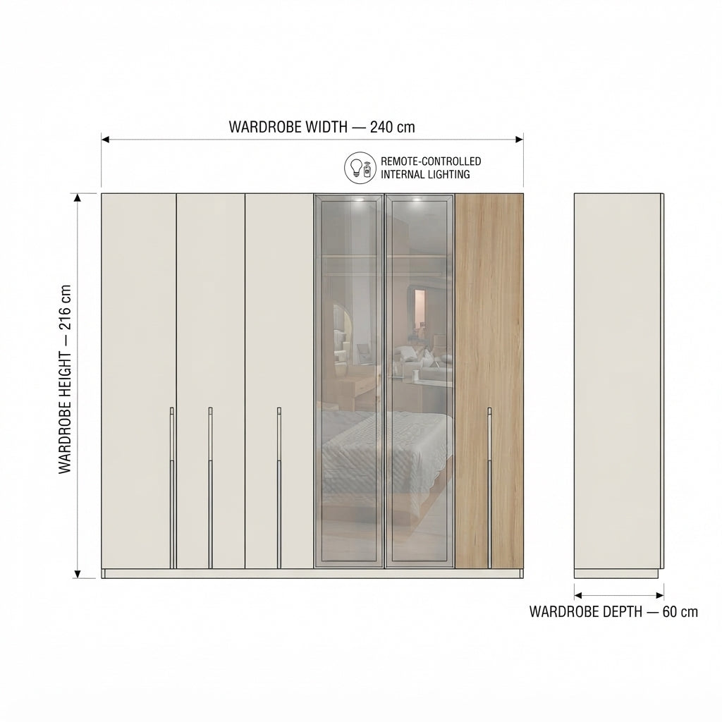 دولاب ماستر هاسيندا Hacinda