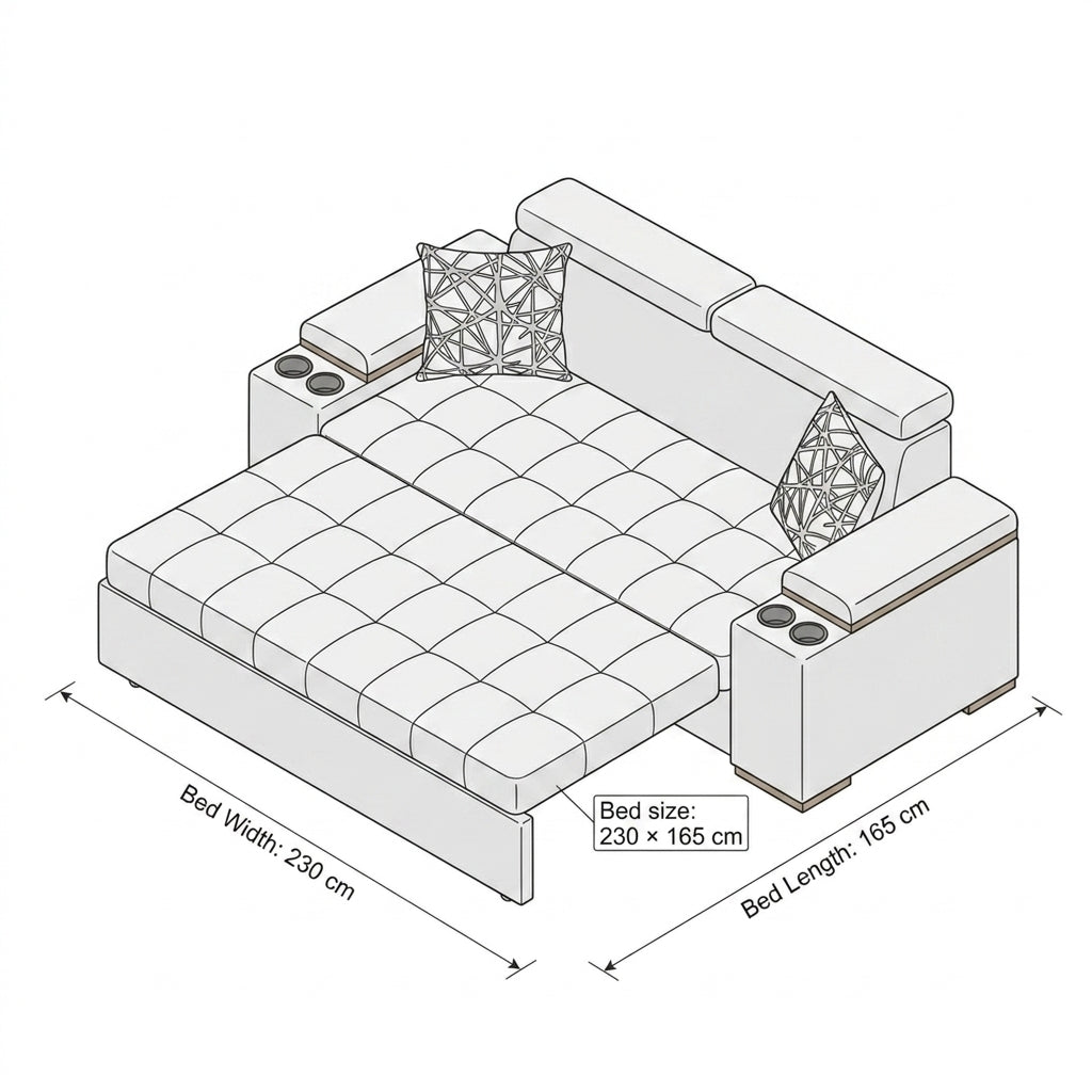 كنبة ماجيك سرير | Magic Sofa Bed