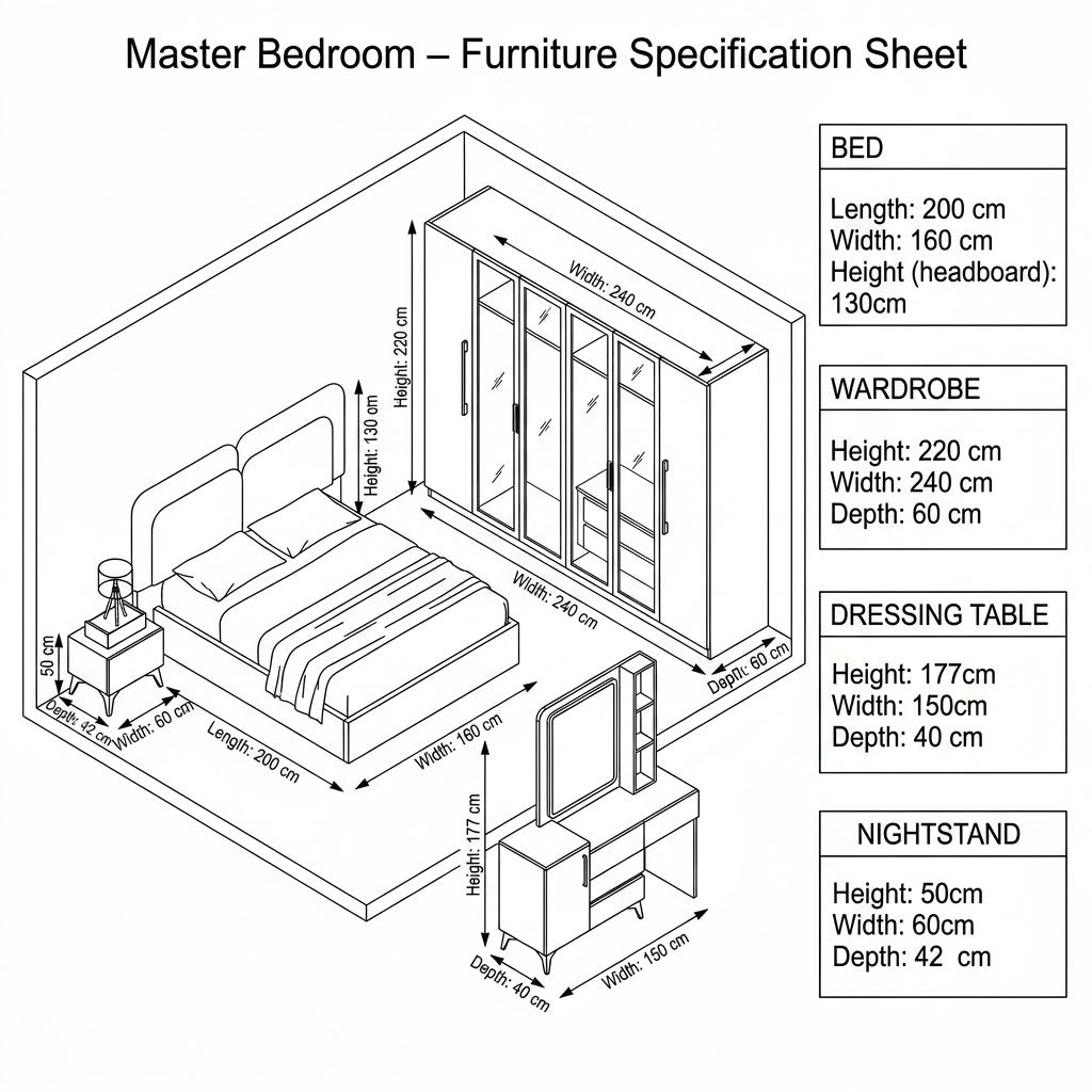 Rose Master Bedroom