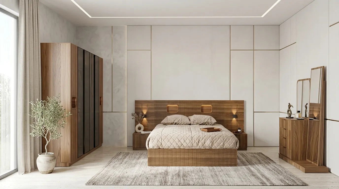 غرفة نوم ماستر براون – Brown