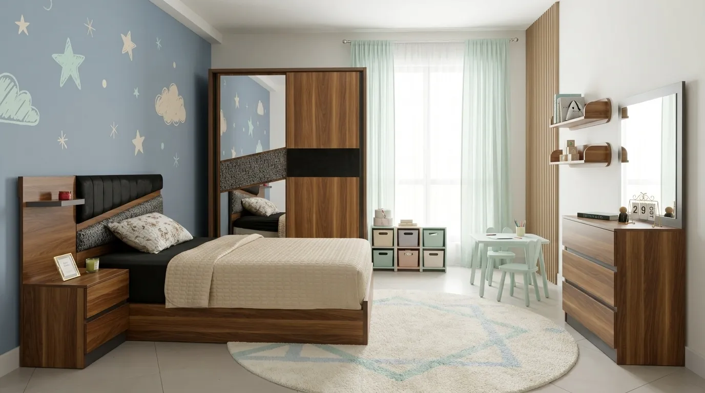 غرفه نوم شبابي اسيا - New Asia