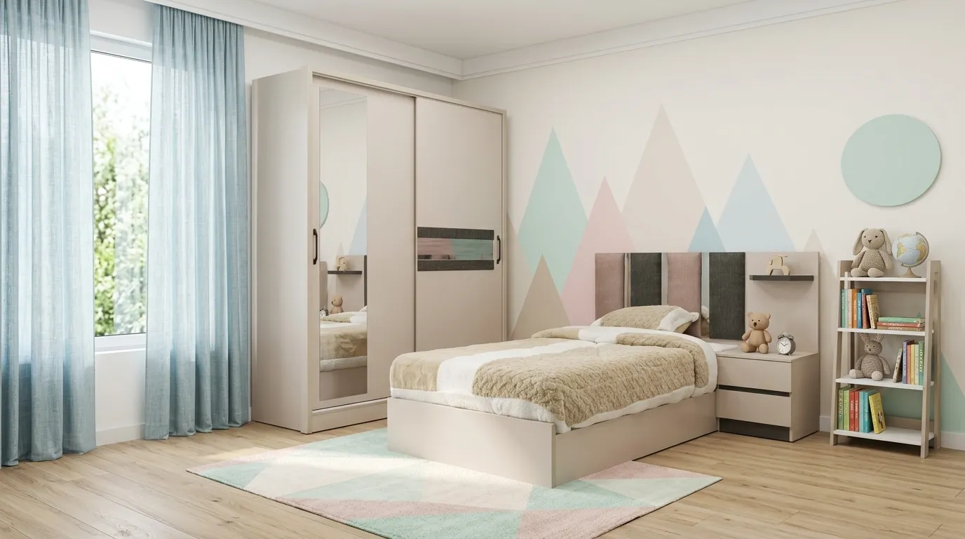 غرفه نوم شبابي اسيل - Aseel