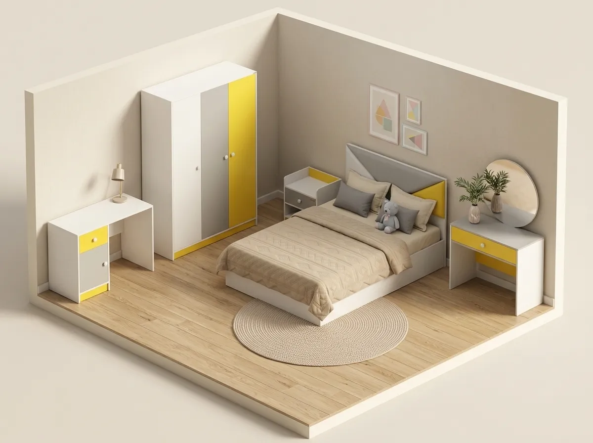 غرفه نوم شبابى فيستيفال - Festival